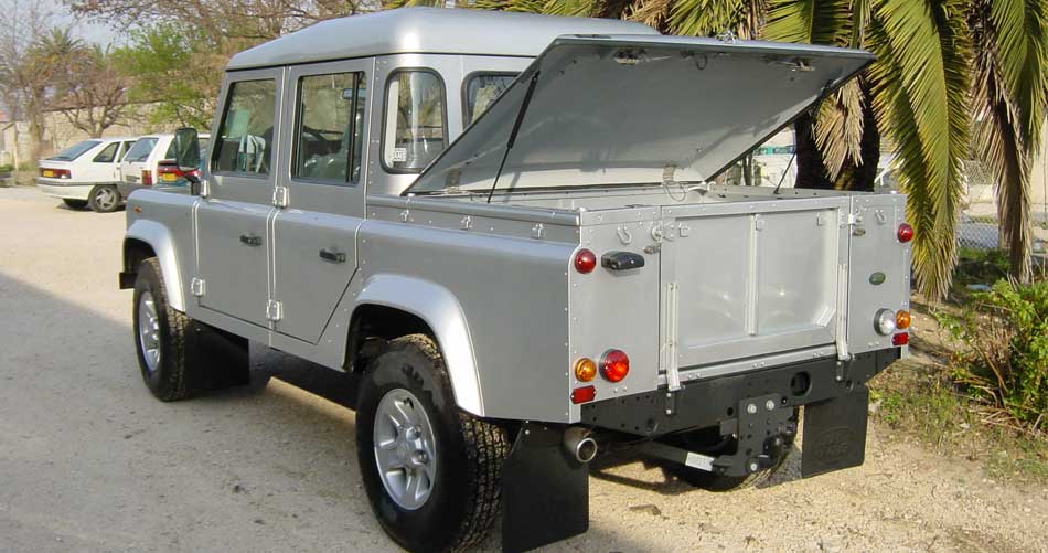 Couvre benne pour pickup et 4x4 Land Rover Defender