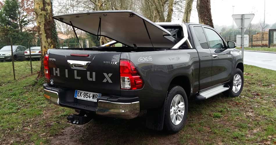 Couvercle De Benne En Plastique Couleur - Accessoire compatible 64 Hilux Xc  2020